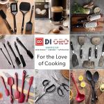 DI ORO Heat-Resistant Silicone Soup Ladle