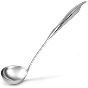 Zulay Kitchen Stainless Steel Soup Ladle - 13