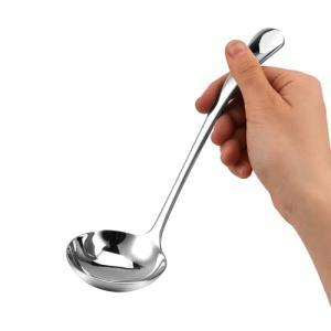 7.9-Inch Stainless Steel Gravy and Sauce Ladle