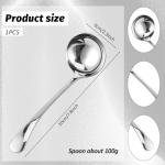 7.9-Inch Stainless Steel Gravy and Sauce Ladle