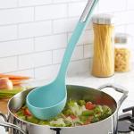 KitchenAid Aqua Sky Silicone Ladle, 13 inches