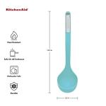KitchenAid Aqua Sky Silicone Ladle, 13 inches