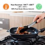 Hotec Stainless Steel Locking Kitchen Tongs Set of 2