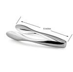 Cuisinox 6" Polished Stainless Steel Tongs