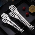 Stainless Steel Locking Kitchen Tongs - 2 Pack