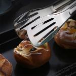 Stainless Steel Locking Kitchen Tongs - 2 Pack