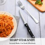 48-Piece Stainless Steel Flatware Set for 8