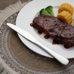 Amazon Basics Stainless Steel Dinner Knives - Set of 12