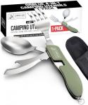 Orblue 4-in-1 Portable Camping Utensil Set