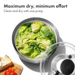OXO Steel Salad Spinner with Lid for Greens