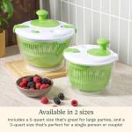 Cuisinart Green Plastic Salad Spinner