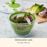 Cuisinart Green Plastic Salad Spinner