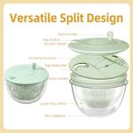 6-Piece Salad Prep Set with Shredding Blade