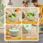 6-Piece Salad Prep Set with Shredding Blade