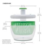 Farberware Easy Use Salad Spinner with Bowl