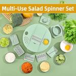 6-Piece Salad Prep Set with Shredding Blade
