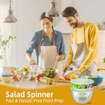 6-Piece Salad Prep Set with Shredding Blade