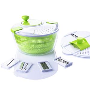 7-in-1 Kitchen Gadget Set and Salad Spinner