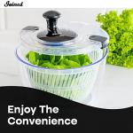 Compact Small Salad Spinner for Fresh Greens
