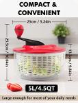 Geedel Salad Spinner (Red)