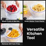 Compact Small Salad Spinner for Fresh Greens