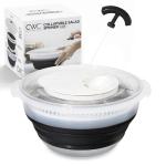 Collapsible Salad Spinner for Easy Washing & Drying