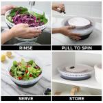 Collapsible Salad Spinner for Easy Washing & Drying