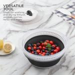 Collapsible Salad Spinner for Easy Washing & Drying