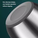 MOUNW 6L Salad Spinner with Stainless Steel Bowl