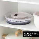 Collapsible Salad Spinner for Easy Washing & Drying