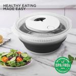 Collapsible Salad Spinner for Easy Washing & Drying