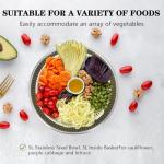 5Qt Stainless Steel Salad Spinner and Vegetable Dryer