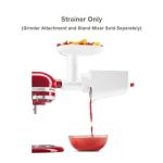 KitchenAid Vegetable and Fruit Strainer - White