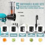 KitchenAid Stand Mixer Stainless Steel Shredder Attachments