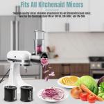 KitchenAid Stand Mixer Stainless Steel Shredder Attachments