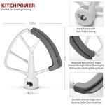 KITCHPOWER 4.5-5 Quart Flex Edge Mixer Beater