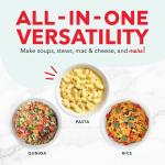 DASH Mini Rice Cooker with Nonstick Pot - Aqua