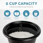 Aroma 3-Cup Rice Cooker, Oatmeal & Soup Maker