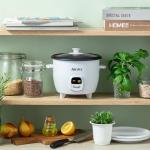 Aroma 3-Cup Rice Cooker, Oatmeal & Soup Maker
