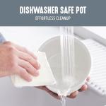 GreenLife 3-Cup Electric Rice Cooker, Compact Design