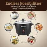 Elite Gourmet 6-Cup Electric Rice Cooker