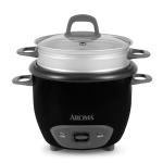 Aroma 6-Cup Rice Cooker and Food Steamer