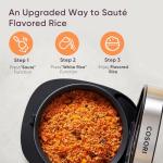 COSORI 10-Cup Rice Cooker with Fuzzy Logic