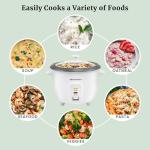 Maxi-Matic Electric Rice Cooker with Non-Stick Pot