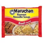 Maruchan Beef Instant Ramen Noodles, 24 Pack