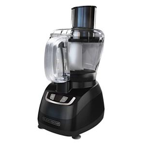 BLACK+DECKER 8-Cup Food Processor with Steel Blade