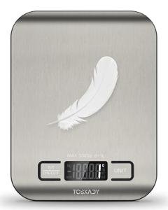 Compact 11lb Digital Food Scale with Tare Function
