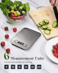 Compact 11lb Digital Food Scale with Tare Function