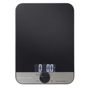 KitchenAid Digital Glass Food Scale, 11 lb Capacity