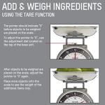 Taylor Mechanical Kitchen Food Scale with Bowl